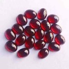  wholesale  Natural Garnet Cabochon  Oval Shape Loose Gemstone