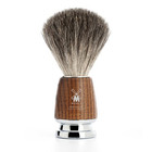 Rytmo Pure Badger Shaving Brush   High-grade Steamed Resin Handle With Chrome Ac