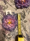 Lot Of 6 Hallmark Peonie Flowers For Crafts  Gifts  Bows  Decorations  Hair Bows