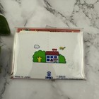 Sanrio Hello Kitty Vintage 1976 Letter Set Mini Stickers Notes Case Clear