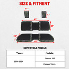 Waterproof Bench Cover Neoprene Full Protection For Pioneer 700 700-4 2014-2025