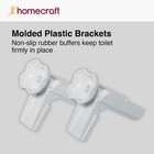 Homecraft Savanah Raised Toilet Seat 2  High