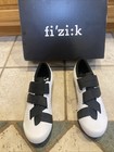 Fizik Tempo Powerstrap R5 Road Cycling Shoes White black  Size 44 Us Size 10 3 4