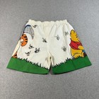 Vintage Disney Store Winnie The Pooh Shorts Medium White Boxer Tigger 90s Usa