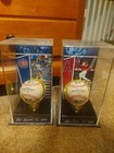  ultra Rare  Mike Trout And Kris Bryant Mvp Game Used Baseballs  Display 2016