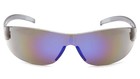 Pyramex Alair Safety Glasses With Blue Mirror Lens Ansi Z87