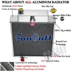 4 Row Aluminum Radiator Fit John Deere Tractor 4000 4020 Ar40832 ar46434 Ar49454