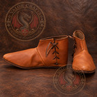 Medieval Handmade Shoes Renaissance Leather Shoes Historical Ankle Larp 