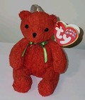 Nmt  Ty Jingle Beanie Baby - Mistletoe Bear 5  Mwnmt Ornament Stuffed Animal Toy