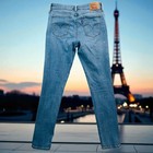 Levi s 711 Womens Skinny Jeans Size 30 X 30 Blue Medium Wash Slimming Streetwear