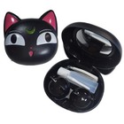 Duehut 2 Pack Contact Lens Case Anime Cute Cat Contact Lens Case Travel Box P   