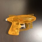    jet Ray    Space Age Water Pistol Transparent Orange Painer Plastics Brooklyn Ny