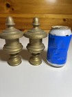 Antique Solid Brass Pole Post Top Tops Topper Cap Caps Ship Maritime Sea Ball