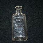 Antique Roseville Pharmacy Apothecary Bottle 1894 Betzler Orange St   Nj 