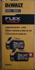 New Genuine Two  2  Dewalt Dcb606-2 Flexvolt 20v 60v 6ah Max Batteries Free Ship
