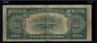 Fr 123 1923  10 Ten Dollars  poker Chip  Legal Tender Note Fr  123 Choice Fine