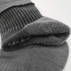 Bering Men s Athletic Cushion Quarter Socks  6 Pairs  9-12 Dark Gray
