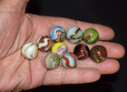          All Top Picks Jabo das Lot Of 10 Mixed Runs Collector Marbles  718  Mint    