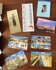 Lot 14 Vintage Collectable Souvenir Postcards Map Athens Greece 1960-80s New