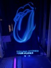 Rolling Stones Four Flicks Fabric Poster