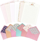 Stationary Paper And Envelopes Set  24 Pcs Writing Stationery Paper With 12 P   