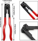 Cv Boot Clamp Plier With 10pcs 304 Stainless Steel  Size  Plier   10pcs Clamps