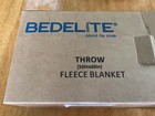 Bedelite Fleece Blanket Black Throw Blankets For Couch   Bed  Luxury Plush Cozy