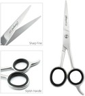 5 5  Professional Hair Cutting Scissors Hairdressing Top Steel Barber Shears New