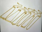 6pcs Ankle Bracelet Set Boho Jewelry Bohemian Gold Chains Infinity Double Heart 