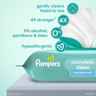 Pampers Baby Clean Wipes  Baby Fresh Scented  1 Flip-top Pack  72 Wipes Total 