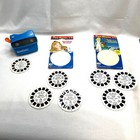View Master 3d Viewer Blue 19 Reels Tmnt Dinosaurs Batman Disney Swan Princess