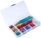 Jumper Wire Kit - 840 Piece Breadboard Jumper Wire Set  14 Assorted Lengths F   