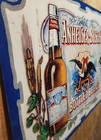 Vintage Budweiser Bottled Beers Ad Reproduction Metal Sign Free Shipping