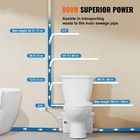 Macerating Toilet System With 800w Pump Upflush Toilet For Basement