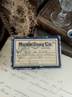 Vintage 1945 Martin Drug Company Pharmacy Store Pill Box Tucson  Az