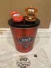 Cars 20th Anniversary Lightning Mcqueen Tow Mater Popcorn Bucket Tin Amc Theater