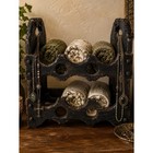 Rustic Gothic Wooden Wine Rack  Castlecore Jewelry Organizer Display