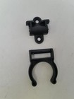 Pactrade Marine Boat Canoe Kayak Black Folding Paddle Clip Kit