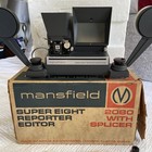 Mansfield Super Eight Film Reporter Editor 2080 With Splicer And Extras