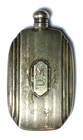 1933 Chicago World Fair Webster Sterling Silver Perfume Bottle 50mm X 28mm
