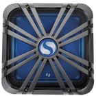 2  Kicker 11l712glc 12  Charcoal Grilles W leds For Solobaric 11s12l7 Subwoofers