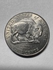 Rare  2005-p 5c Speared Buffalo Nickel