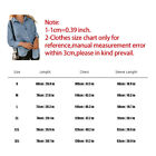 Ladies Elegant Button Down Shirts Women Office Loose Long Sleeve Tops Size