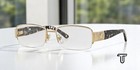 Versace Ve1175b 1002 Gold Demo Lens 53 Mm Women s Eyeglasses