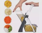 Safe Mandoline Slicer 5 In 1 Vegetable Chopper Food Potato Cutter Adjustable-   