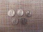 Mercury Dimes 1916-1945 Mixed Dates 90  Silver Coins  Lot Of 5