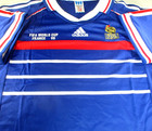 David Trezeguet   Autographed Team France Official Adidas Soccer Jersey   Bas