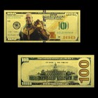 46pcs set Marvel Superhero  100 Gold Foil Banknote - Usa - Gift Collecting