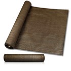 Shade Cloth Fabric Roll Brown Privacy Fence Screen Uv Block Garden Shelter Cover