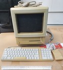 Apple Macintosh Se Computer W  Keyboard Mouse Power Cord Vintage